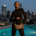 LV Bag Tile - Black Hobo