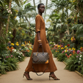 LV Bag Tile - Khaki Tote